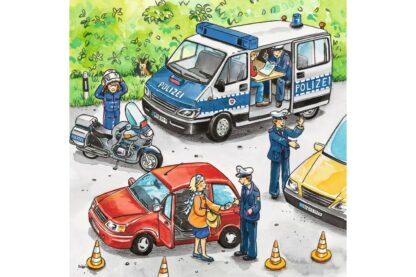 puzzle ravensburger politie 3x49 piese 09221 3