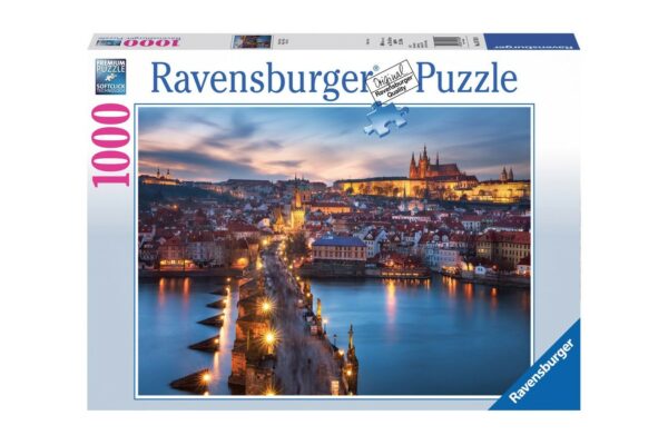 puzzle ravensburger praga noaptea 1000 piese 1