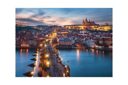 puzzle ravensburger praga noaptea 1000 piese