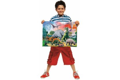 puzzle ravensburger printre dinozauri 100 piese 10957 2