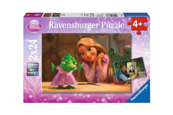 puzzle ravensburger rapunzel 2x24 piese 1