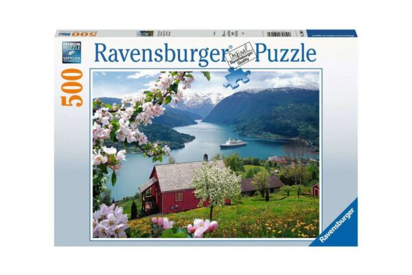 puzzle ravensburger scandinavian idyll 500 piese 15006 1