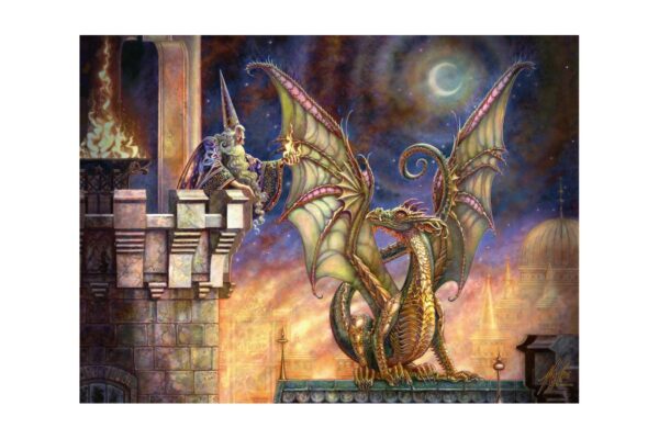 puzzle ravensburger the gift of fire 100 piese xxl 10405