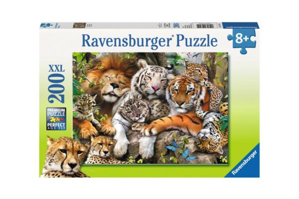 puzzle ravensburger tigri 200 piese 1