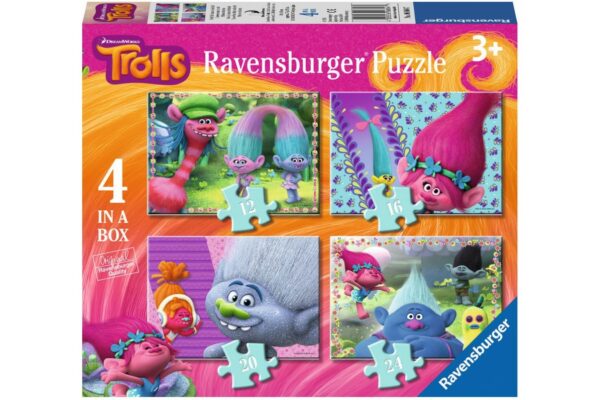 puzzle ravensburger trolls 12 16 20 24 piese 06864 1