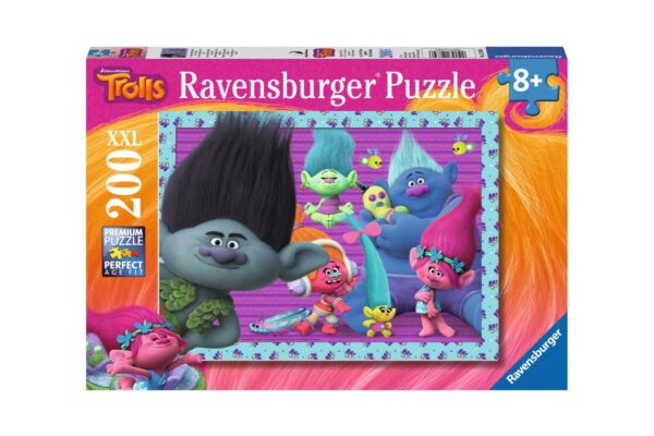 puzzle ravensburger trolls 200 piese 12839 1