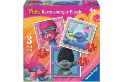 puzzle ravensburger trolls 25 36 49 piese 06899 1