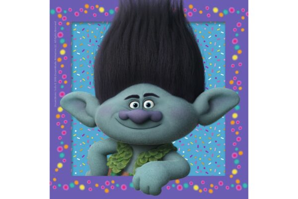 Puzzle Ravensburger - Trolls, 25/36/49 piese (06899)