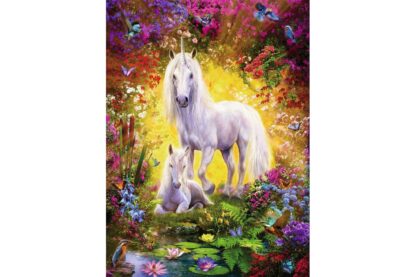 puzzle ravensburger unicorn with foal 500 piese 14825