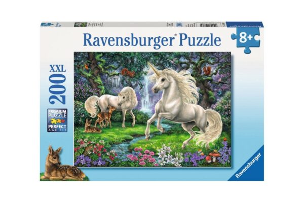 Puzzle Ravensburger - Unicornii Mistici, 200 piese (12838) - imagine 2