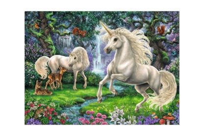 puzzle ravensburger unicornii mistici 200 piese 12838