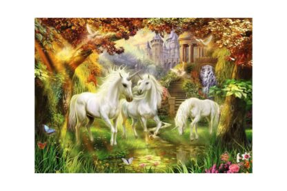 puzzle ravensburger unicorns in the forest 1000 piese 15992