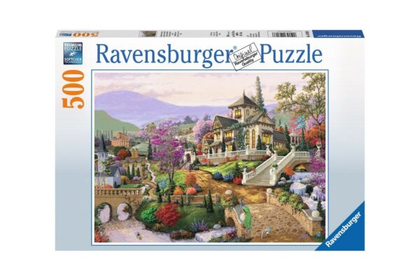 puzzle ravensburger vila 500 piese 14806 1