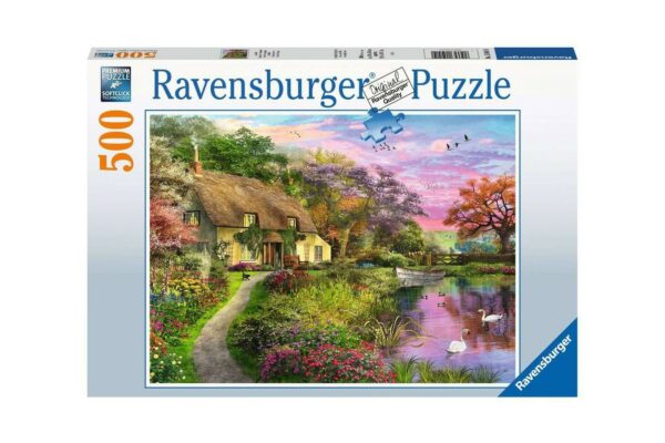 puzzle ravensburger villa 500 piese 15041 1
