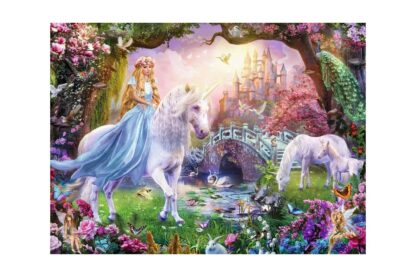 puzzle ravensburger zana si unicorn 100 piese 12887