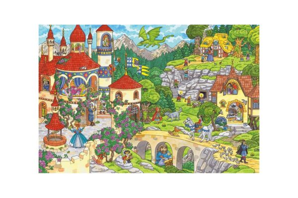 puzzle schmidt a fairytale kingdom 100 piese 56311