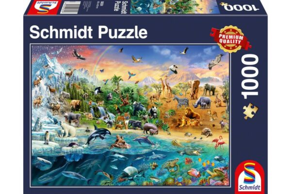 puzzle schmidt animal kingdom 1000 piese 58324 1