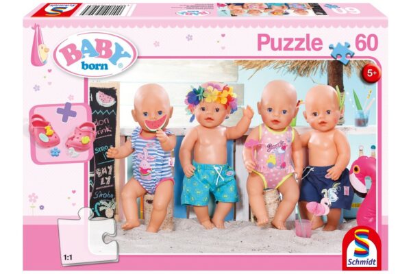 puzzle schmidt baby born in summer 60 piese 56298