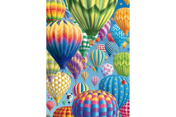 puzzle schmidt baloane colorate pe cer 1000 piese 58286