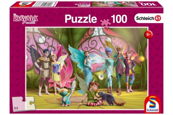 puzzle schmidt bayala queen eleya and her friends 100 piese 56336 1