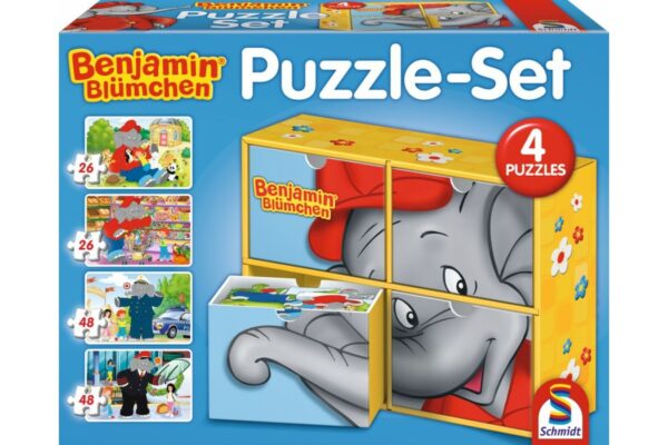 puzzle schmidt benjamin blunmchen 2x26 2x48 piese 56502 1