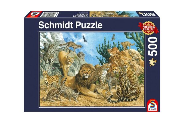 puzzle schmidt big cats 500 piese 58372 1