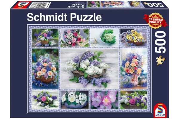 puzzle schmidt bouquet of flowers 500 piese 58366 1