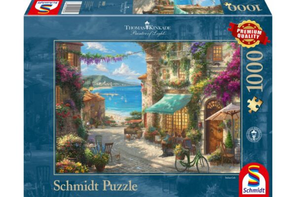 puzzle schmidt cafe on the italien riviera 1000 piese 59624 1
