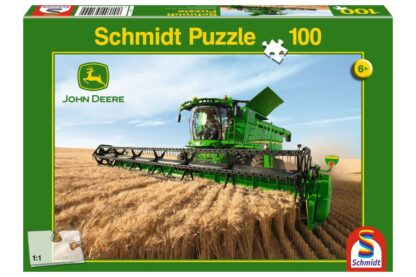 puzzle schmidt combine harvester s690 100 piese 56144 1