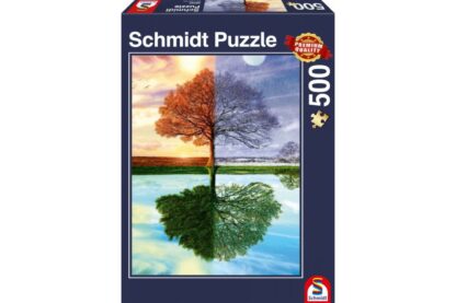 puzzle schmidt copacul anotimpurilor 500 piese 58223 1