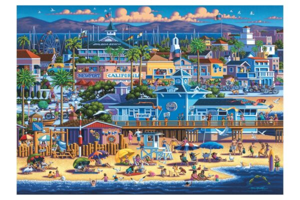 Puzzle Schmidt - Eric Dowdle: Newport, 1.000 piese (59642)