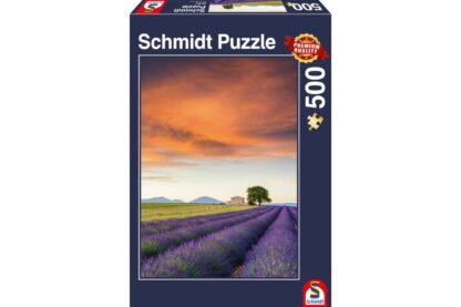 puzzle schmidt field of lavender provence 500 piese 58364 1