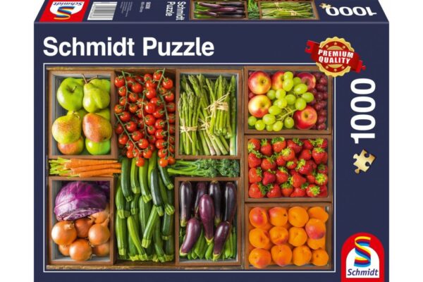 Puzzle Schmidt - Fresh From The Market, 1.000 piese (58308) - imagine 2
