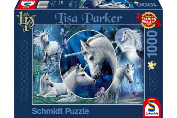 puzzle schmidt lisa parker charming unicorns 1000 piese 59668 1