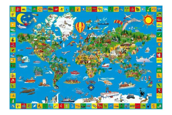 puzzle schmidt lumea minunata 200 piese 56118