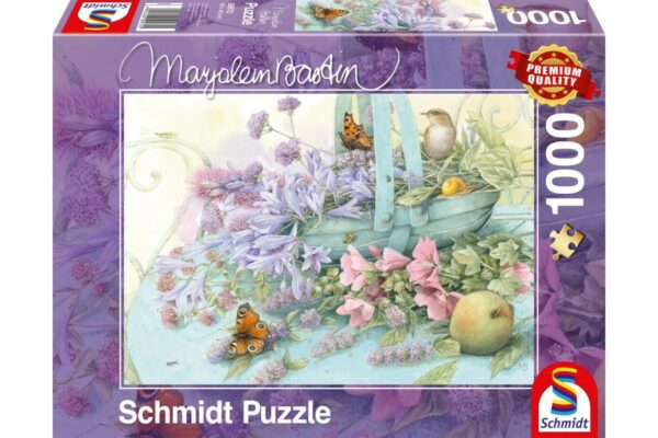 puzzle schmidt marjolein bastin flower basket 1000 piese 59572 1
