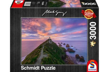 puzzle schmidt mark gray nugget point lighthouse the catlins south island 3000 piese 59348 1