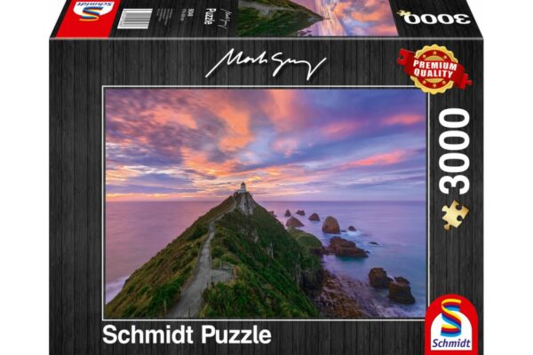 puzzle schmidt mark gray nugget point lighthouse the catlins south island 3000 piese 59348 1