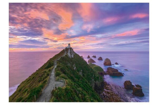 puzzle schmidt mark gray nugget point lighthouse the catlins south island 3000 piese 59348