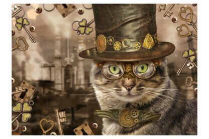 puzzle schmidt markus binz steampunk cat 1000 piese 59644