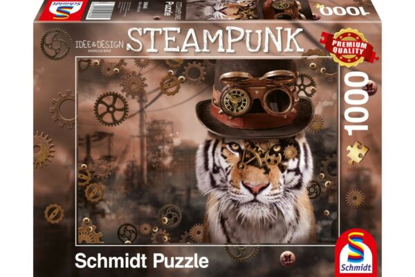 puzzle schmidt markus binz steampunk tiger 1000 piese 59646 1