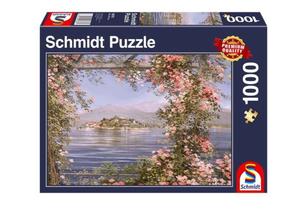 puzzle schmidt mediterranean island 1000 piese 58378 1