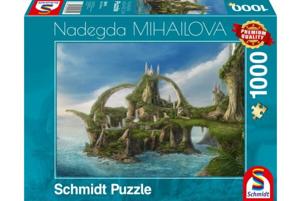 puzzle schmidt nadegda mihailova island of waterfalls 1000 piese 59610 1
