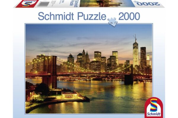 puzzle schmidt new york 2000 piese 58189 1