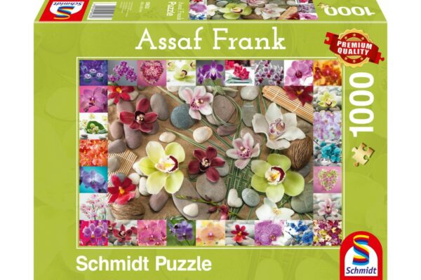 puzzle schmidt orchids 1000 piese 59632 1