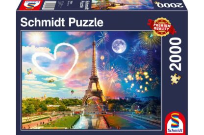 puzzle schmidt paris day and night 2000 piese 58941 1