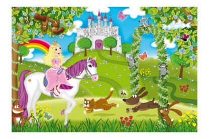 puzzle schmidt printesa in gradina castelului 3x48 piese include 1 poster 56225