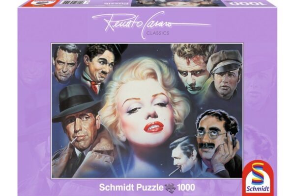 puzzle schmidt renato casaro marilyn monroe si prietenii 1000 piese 57550 1