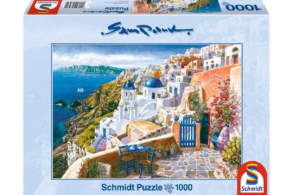 puzzle schmidt sam park vedere din santorini 1000 piese 58560 1