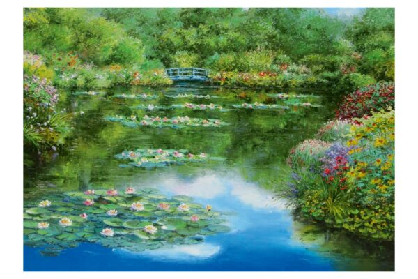 puzzle schmidt sam park water lily pond 1000 piese 59657